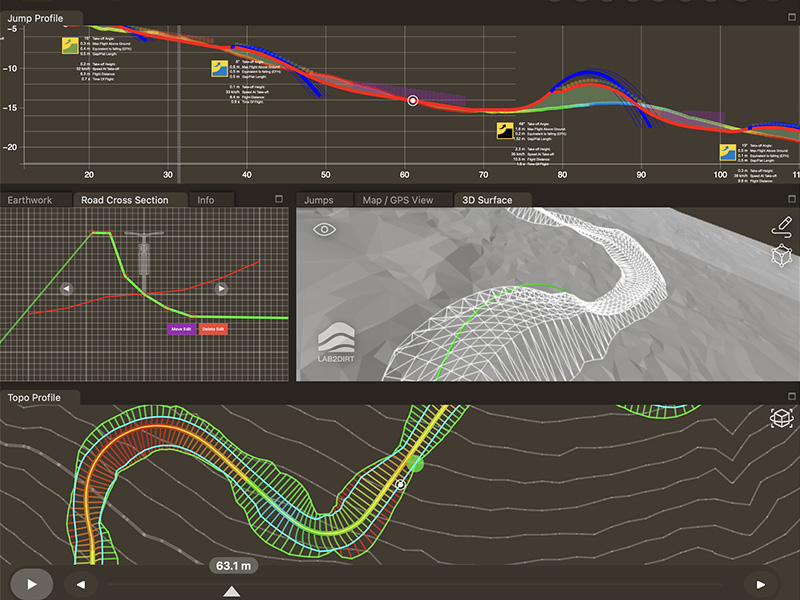 3D trail model screenshot