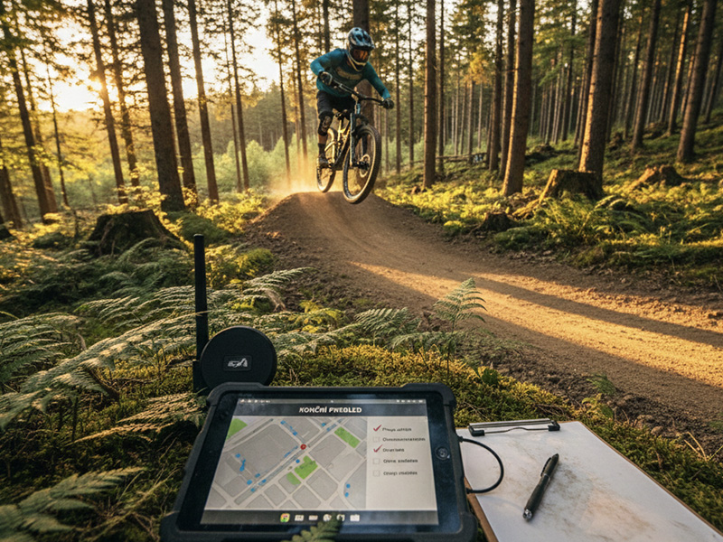 Maintenance planning with berm measurement